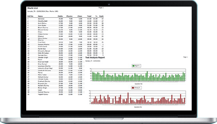 omr sheet checking machine